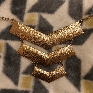 Tiered Arrow Boho Statement Necklace